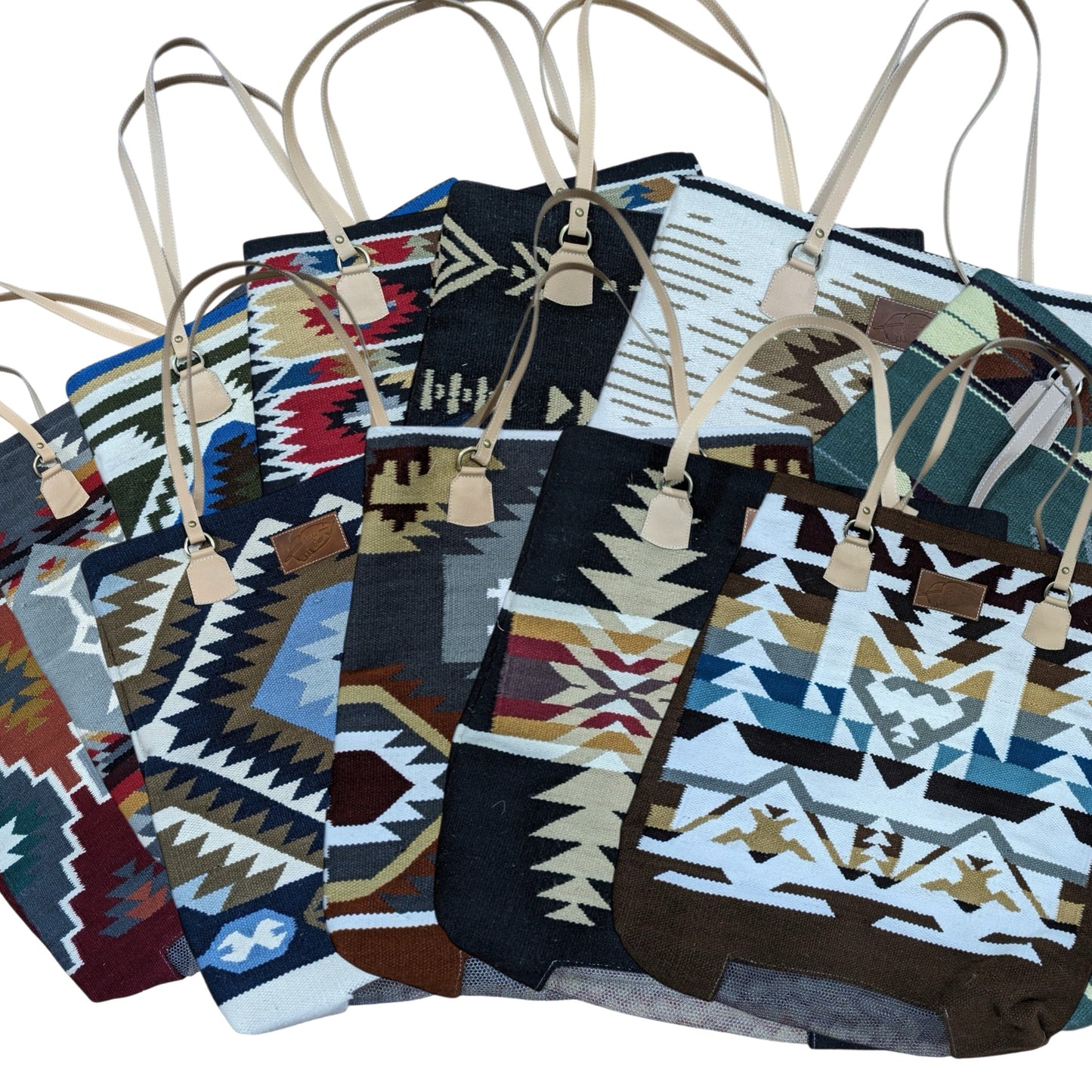 Cuttinup Cowgirl Tote mesh bottom