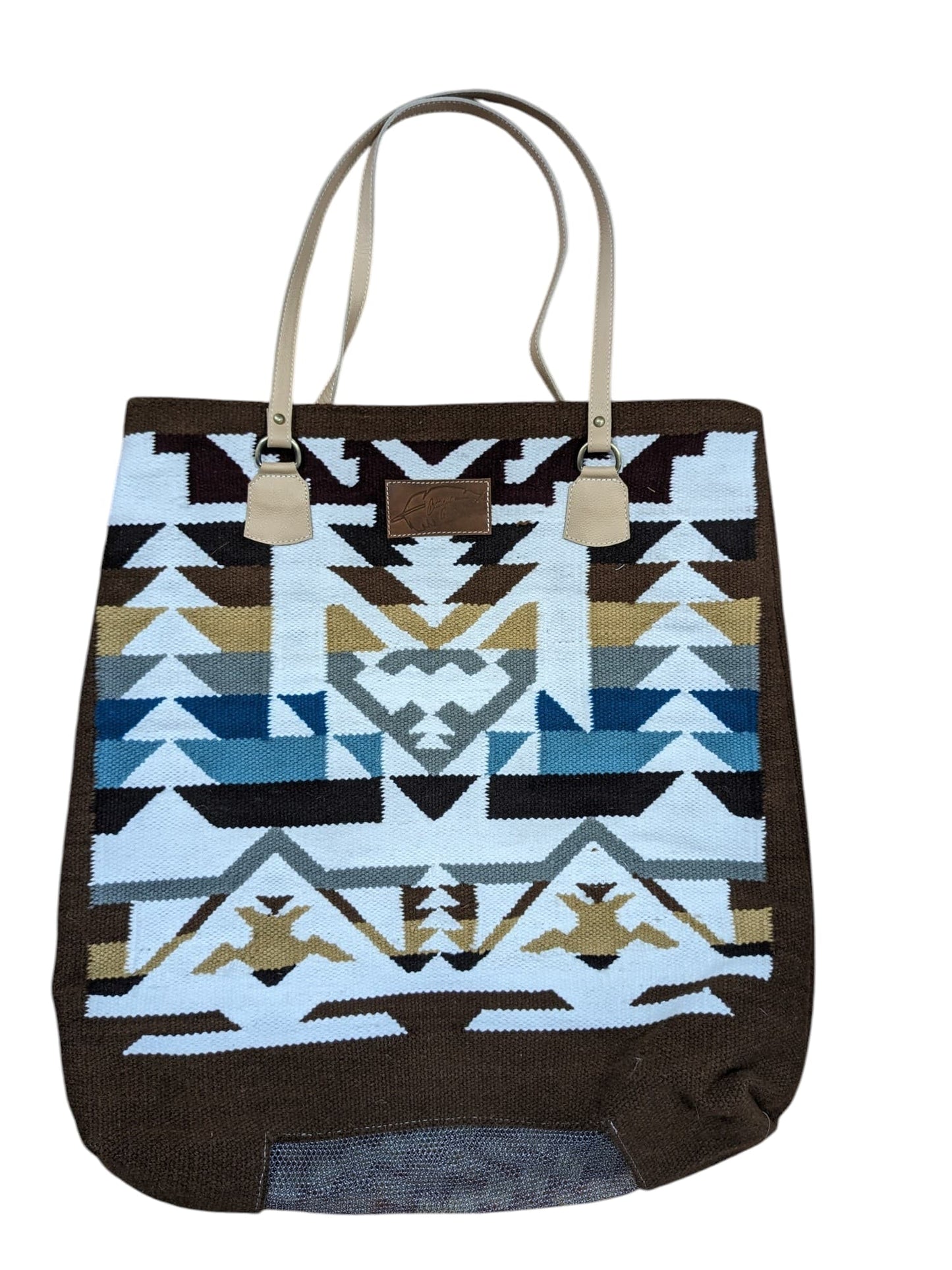 Cuttinup Cowgirl Tote mesh bottom