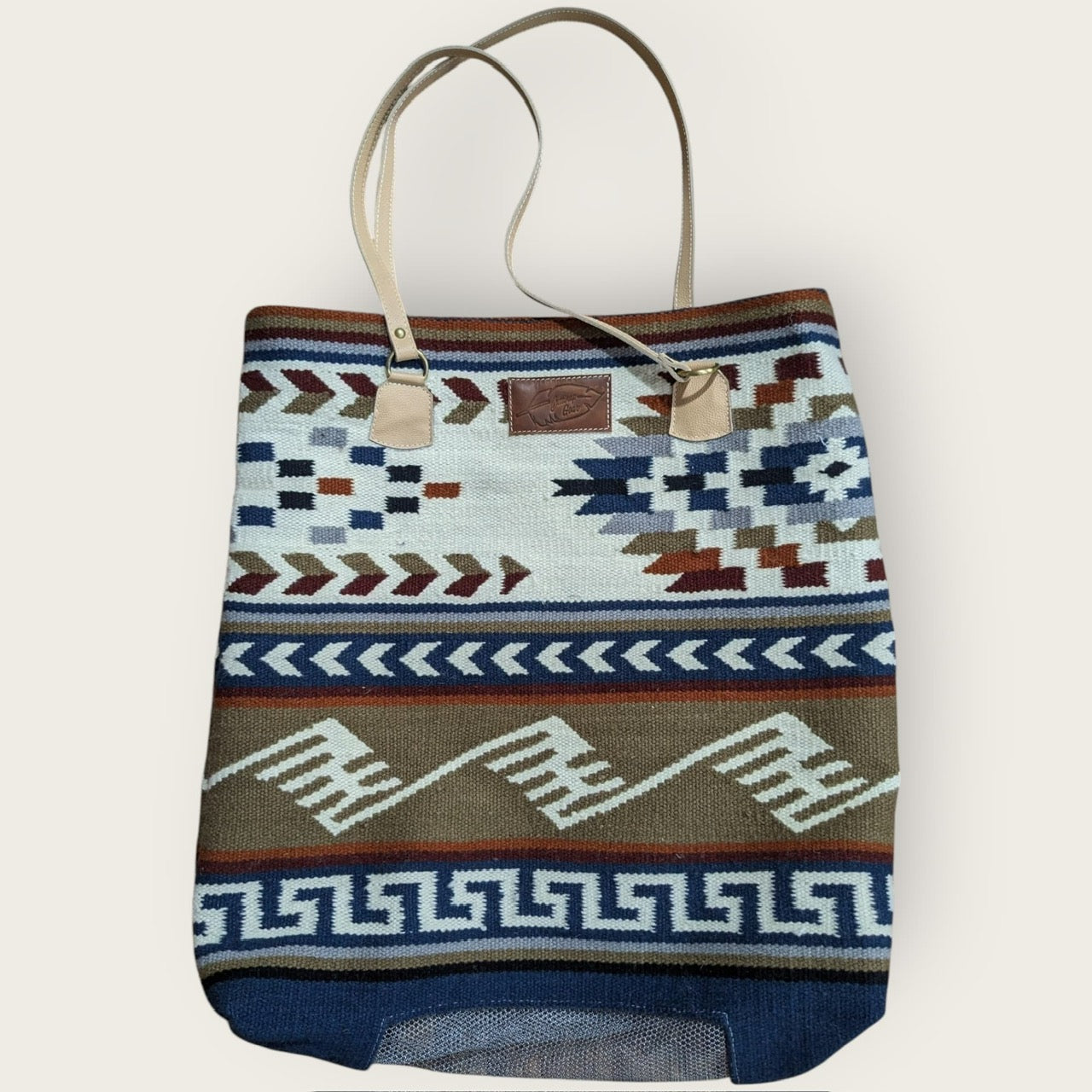 Cuttinup Cowgirl Tote mesh bottom