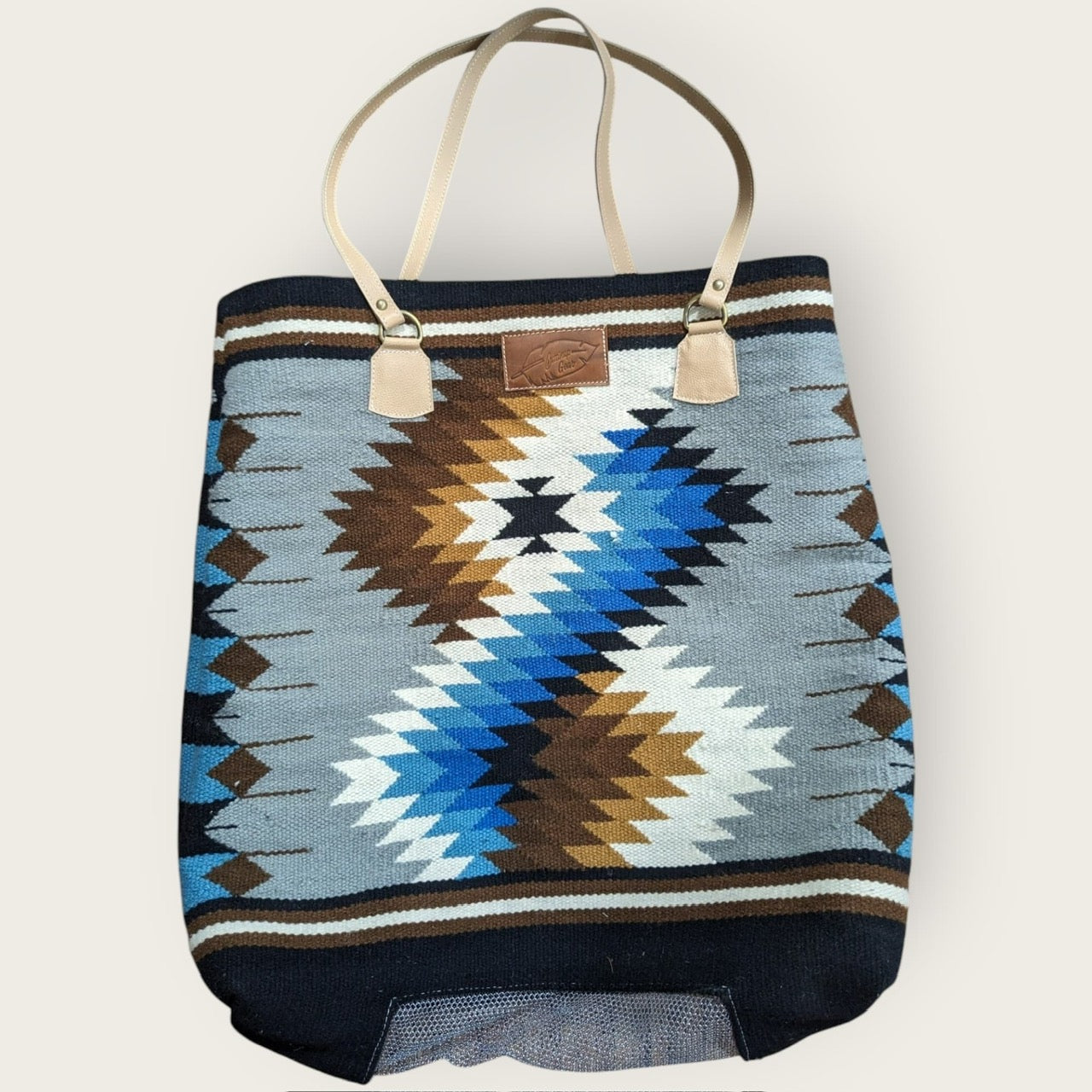 Cuttinup Cowgirl Tote mesh bottom