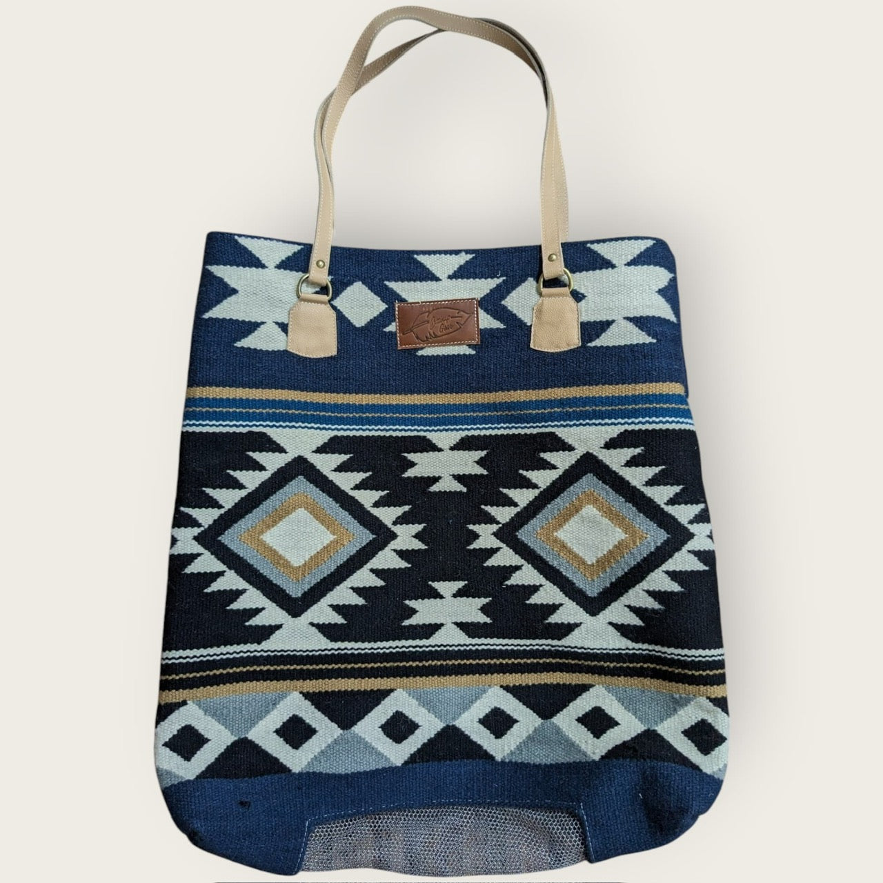 Cuttinup Cowgirl Tote mesh bottom