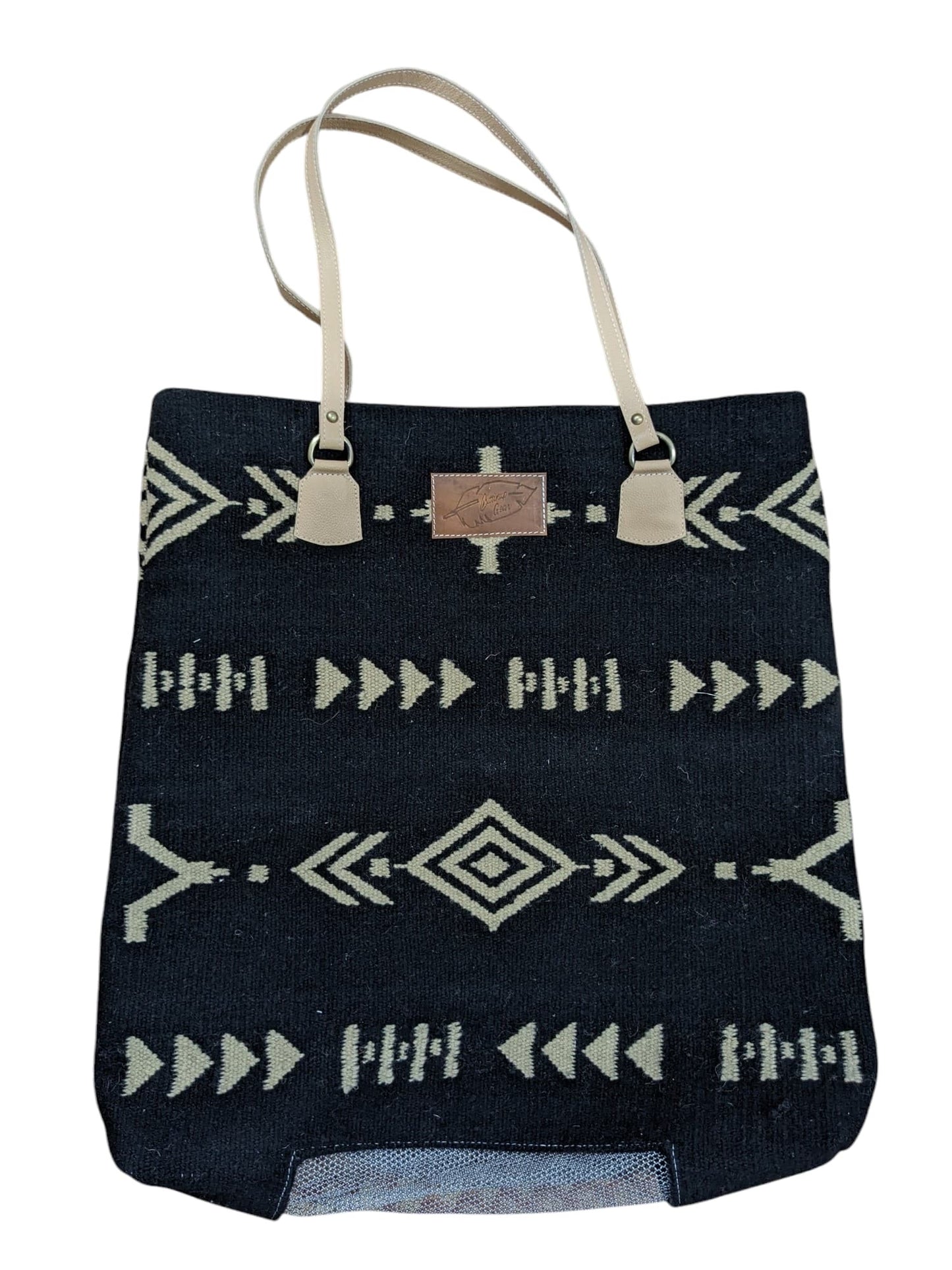Cuttinup Cowgirl Tote mesh bottom