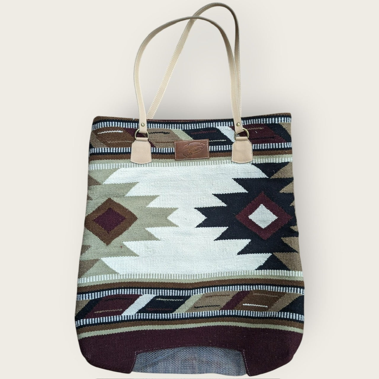 Cuttinup Cowgirl Tote mesh bottom