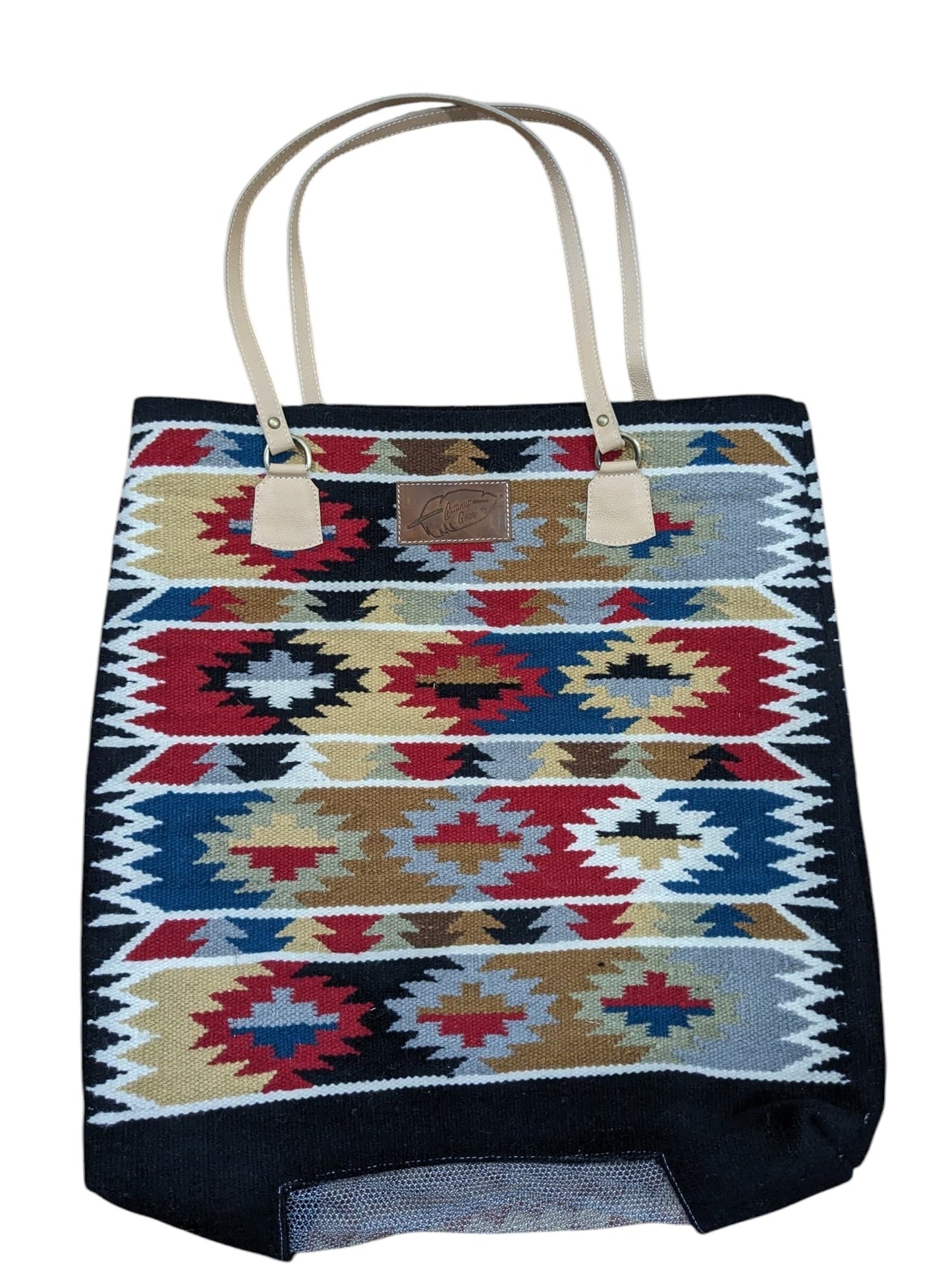 Cuttinup Cowgirl Tote mesh bottom