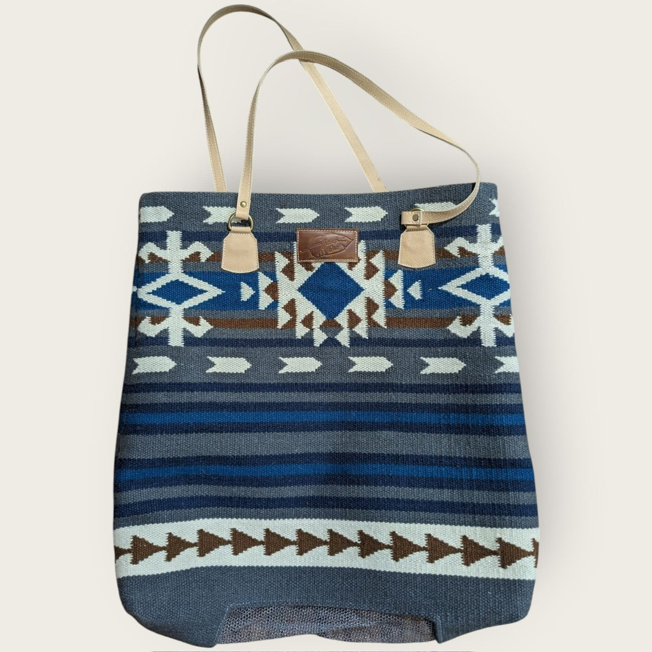 Cuttinup Cowgirl Tote mesh bottom