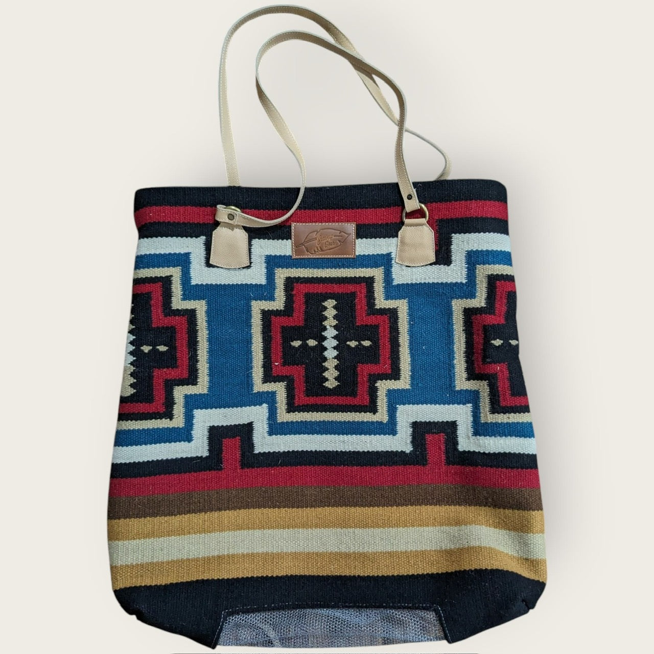 Cuttinup Cowgirl Tote mesh bottom