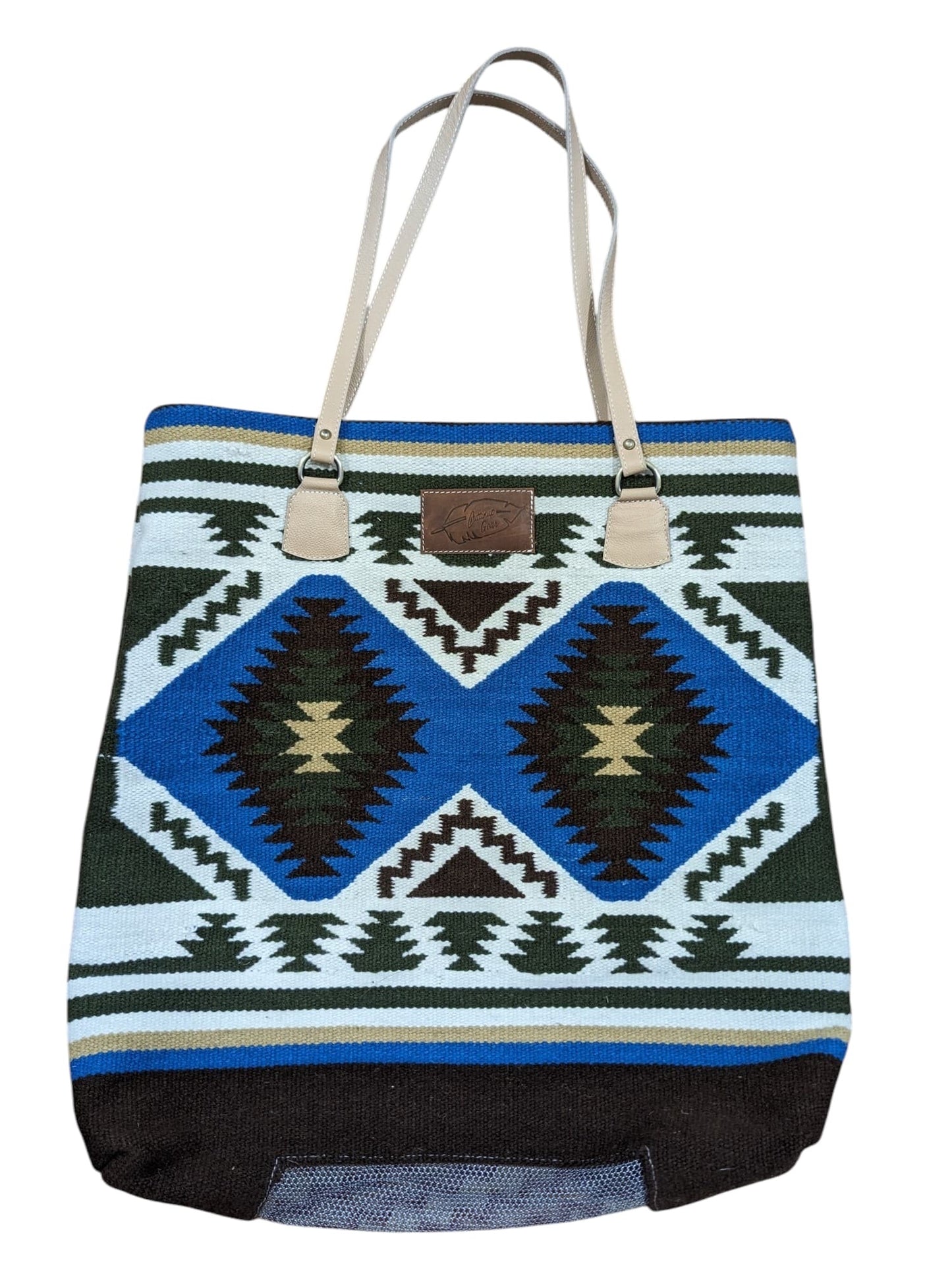 Cuttinup Cowgirl Tote mesh bottom