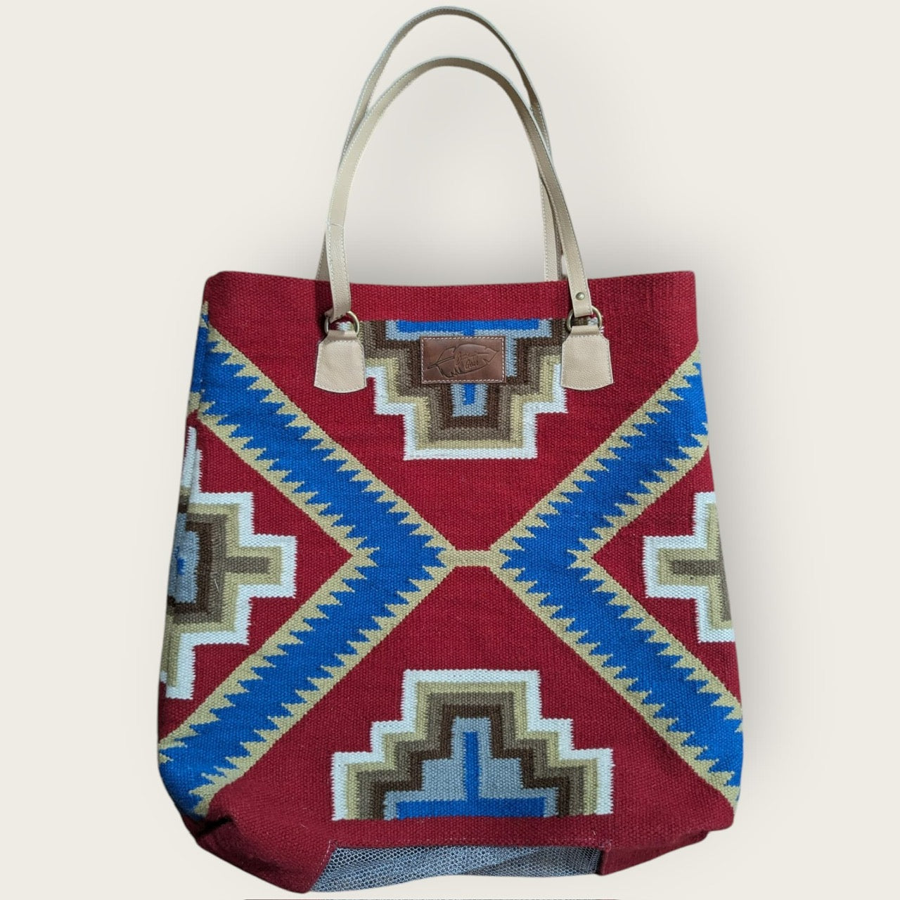 Cuttinup Cowgirl Tote mesh bottom