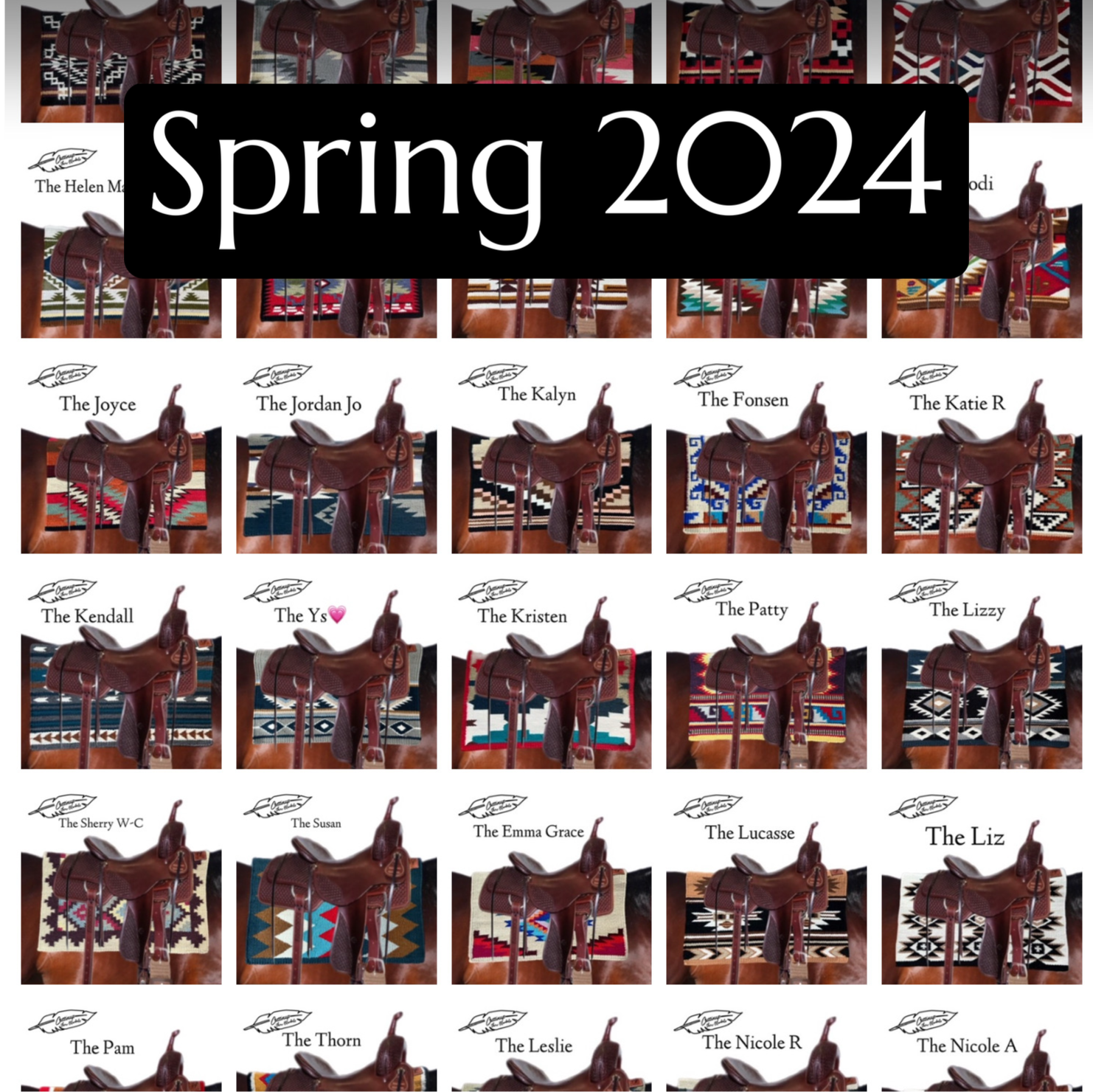 Cuttinup Show Blankets;2024 Spring Pattern Launch
