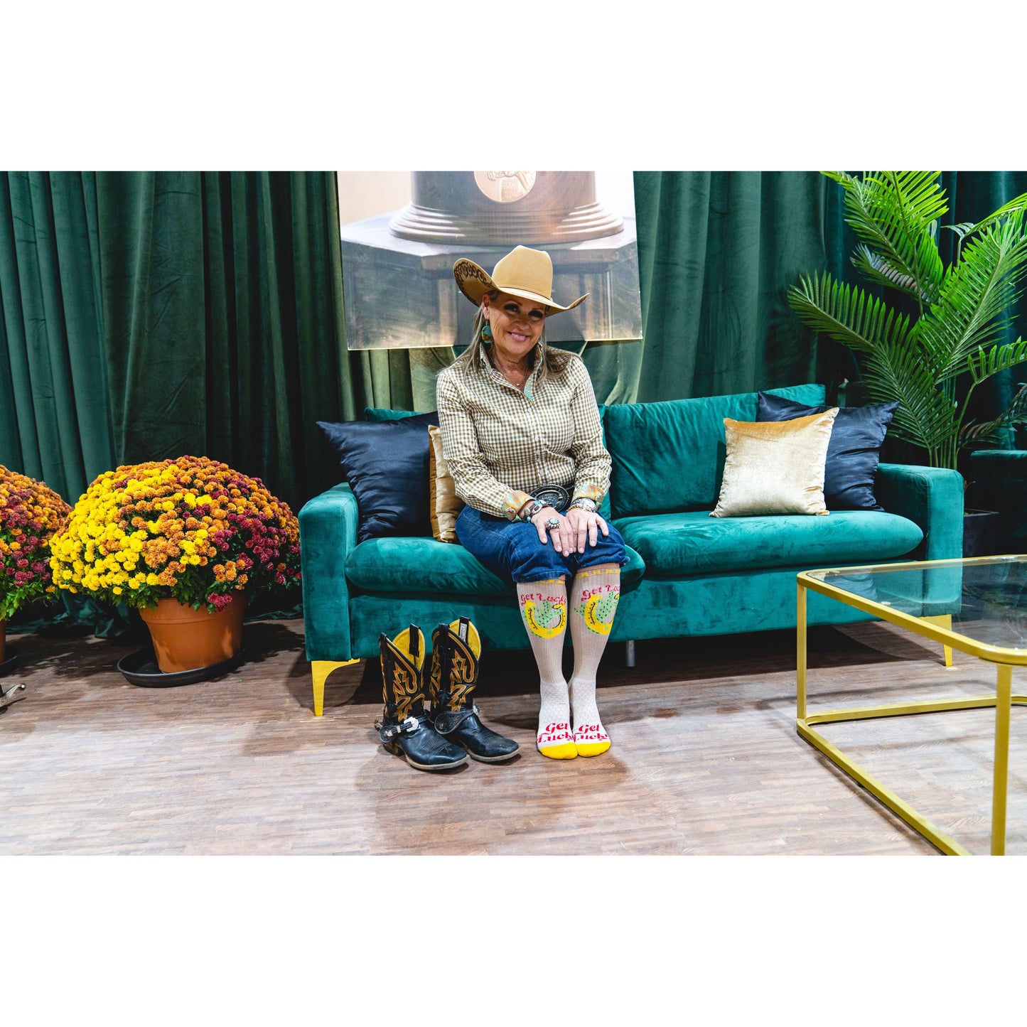 The Lucky 3 Pack | Get Lucky Bucking Cowgirl Performance Boot Socks
