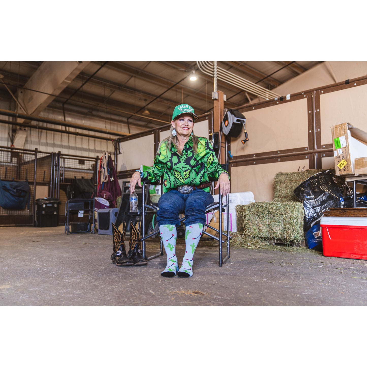 The Lucky 3 Pack | Western Soule Compass Performance Boot Socks