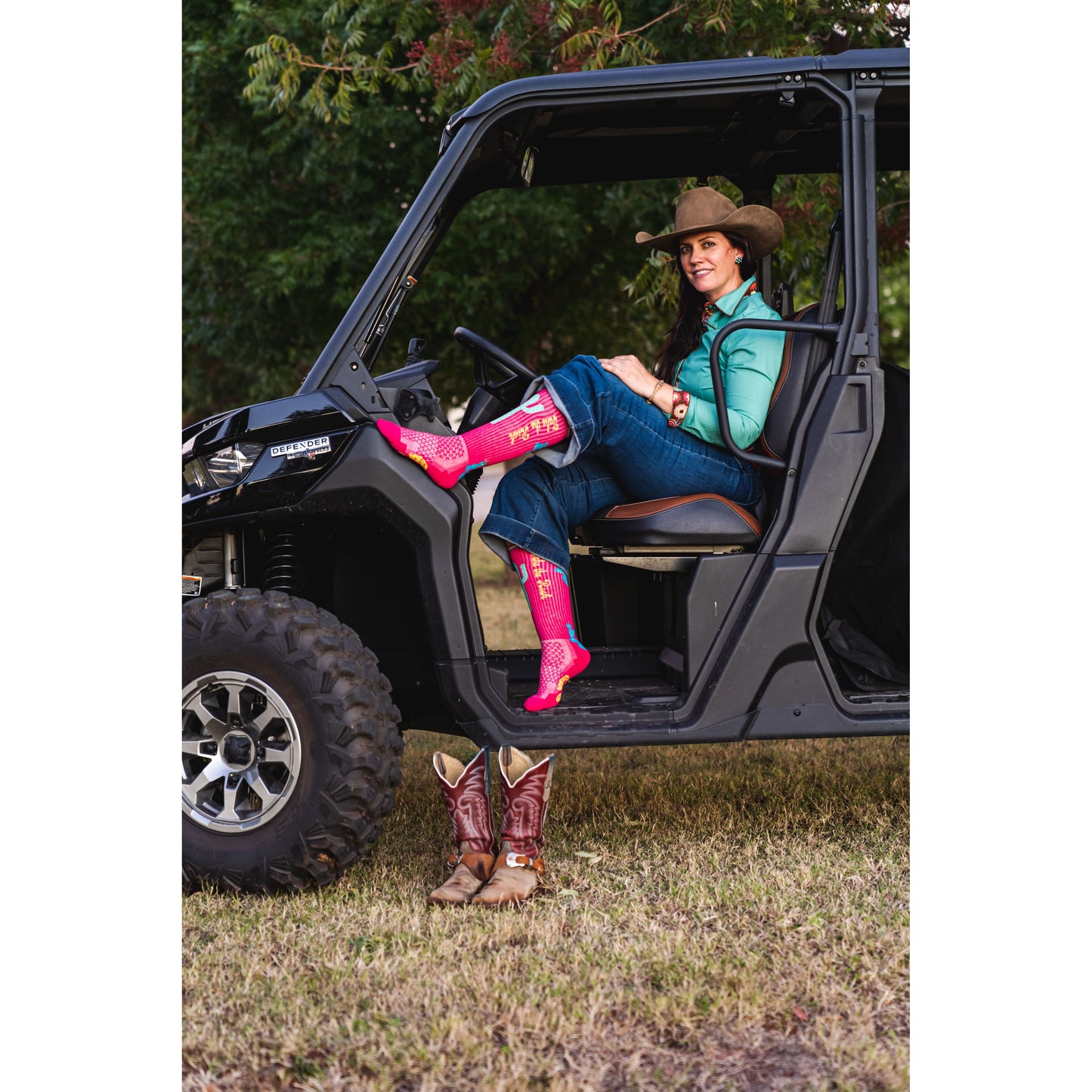 The Lucky 3 Pack |Outlaw Dreamers  Risky Cosmic Unicorn Performance Boot Socks