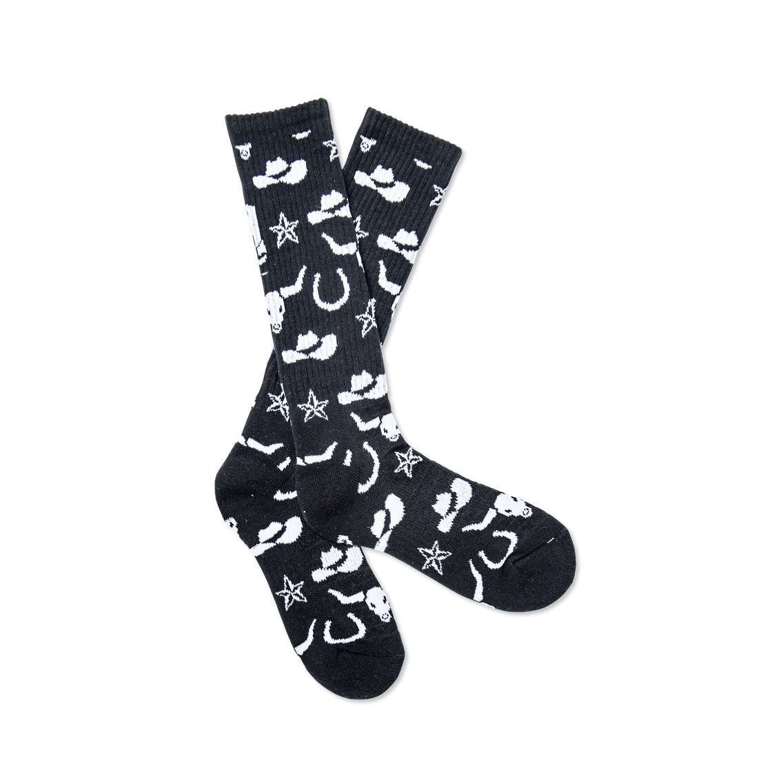The Lucky 3 Pack | Western Soule Compass Performance Boot Socks