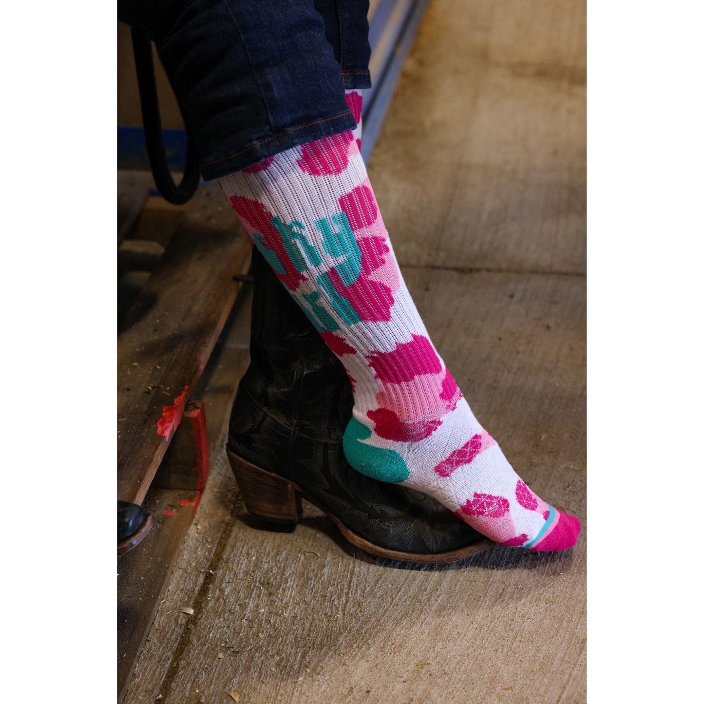Gypsy Lucky Cowgirl Performance Boot Socks