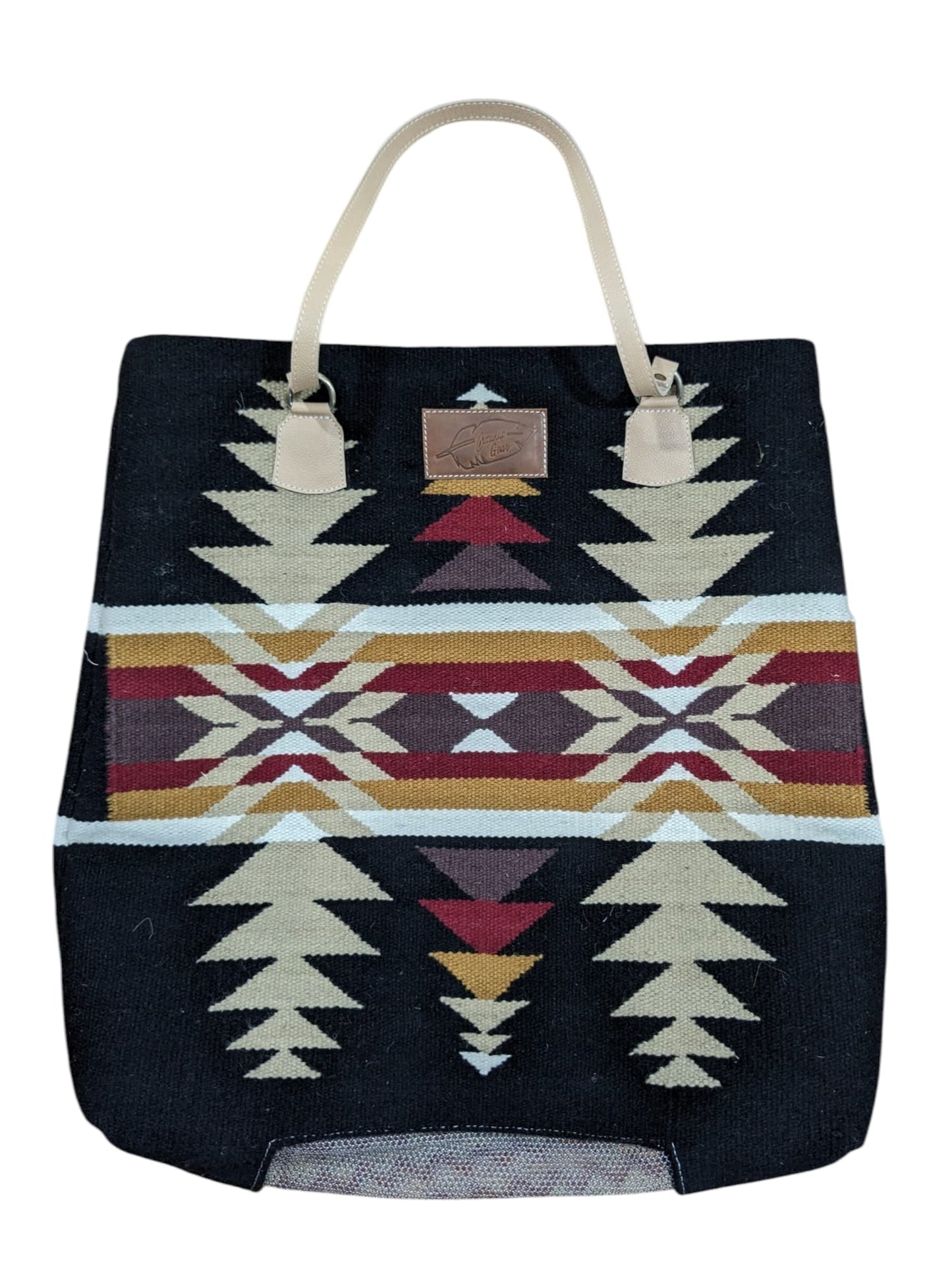 Cuttinup Cowgirl Tote mesh bottom