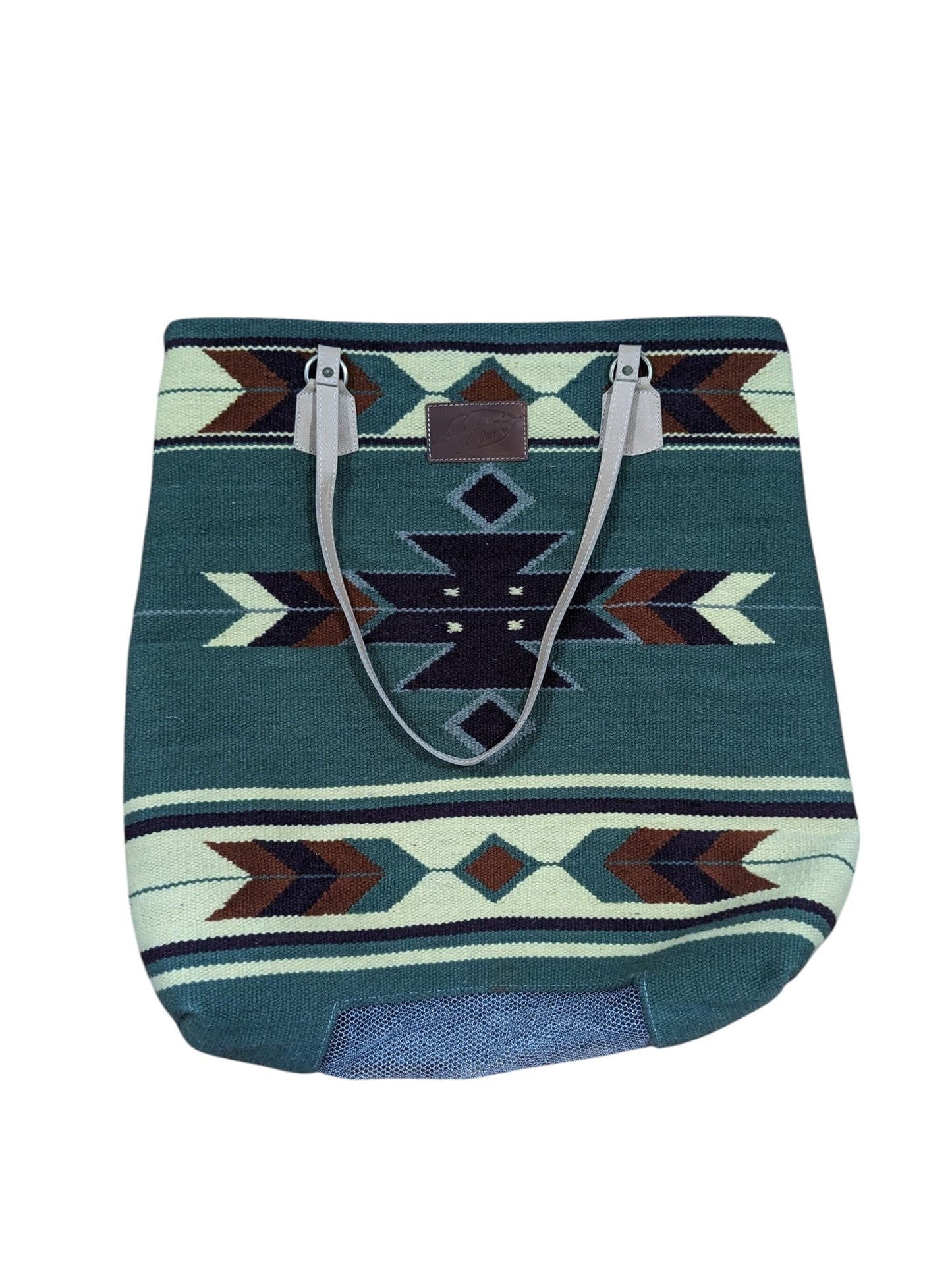 Cuttinup Cowgirl Tote mesh bottom