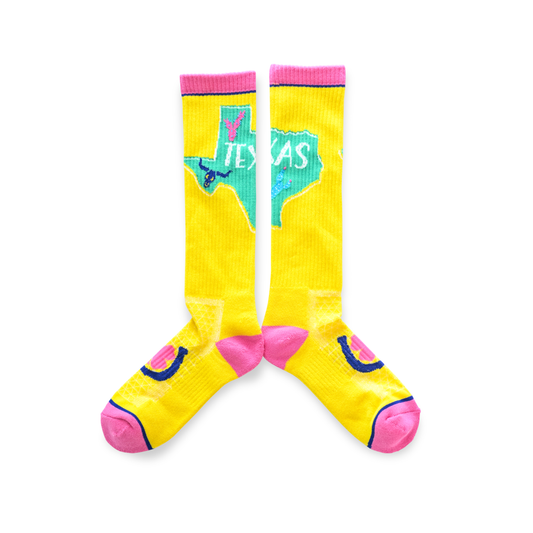 Texas Ya'll Performance Boot Socks